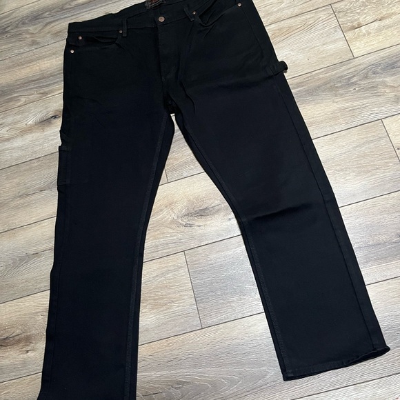 Iron Made Men’s Utility Black Pants. NWT w/Tag Size Defect. Actual Size 42x31 - Picture 3 of 7